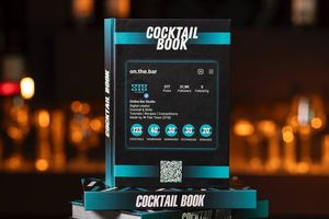 Coctail Book - новинка от On The Bar: книга с рецептами коктейлей с QR-кодами  фото