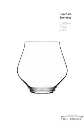 Склянка Supremo 0,45л gl121 фото