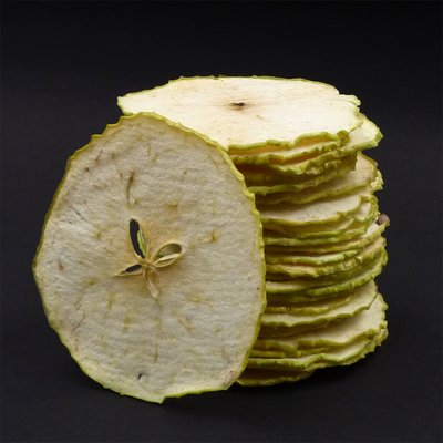 Яблучні чіпси (зелене яблуко) (100 г) 00008 фото