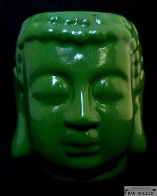 Тики бокал Будда зеленый 450 мл, BarTrigger tik033 фото