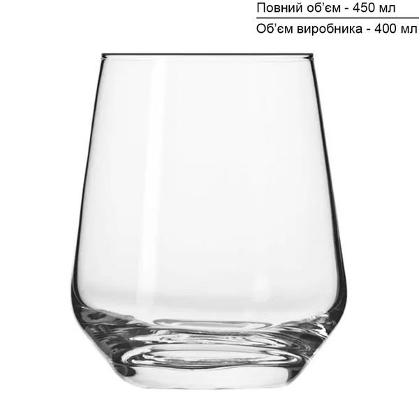 Склянка, 400 мл (реальний об'єм 450 мл), Splendour 5900345787480 фото