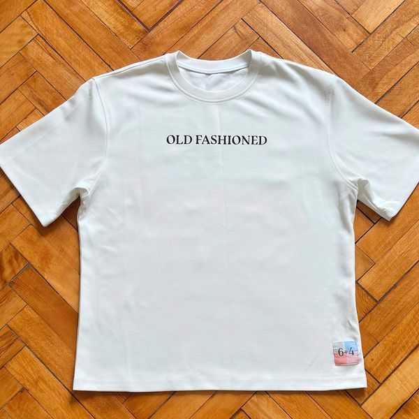 Футболка Old Fashioned біла, White fut021 фото