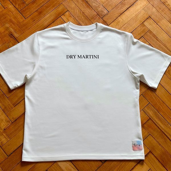 Футболка Dry Martini біла, White fut022 фото