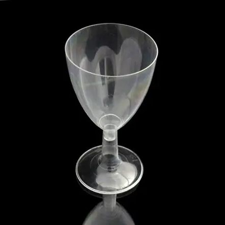 Склянка для вина пластик, одноразовий 160 мл op007 фото