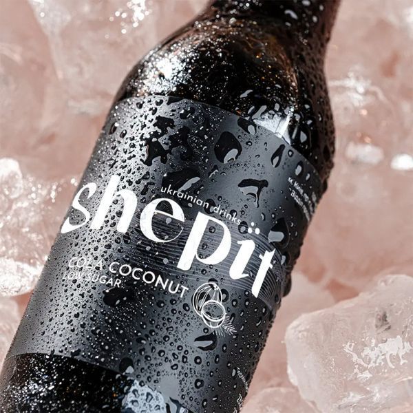Кокосова кола Shepit Cola Coconut, 330 мл, 1 пляшка SCC003 фото
