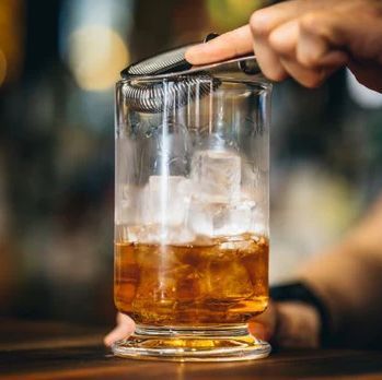 Змішувальна склянка на ніжці Calabrese 600 мл, Urban Bar UB4129 фото