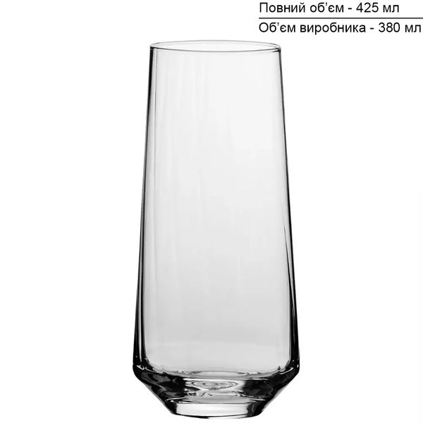 Склянка 380 мл (реальний об'єм 425 мл), Shake 5900345912561 фото