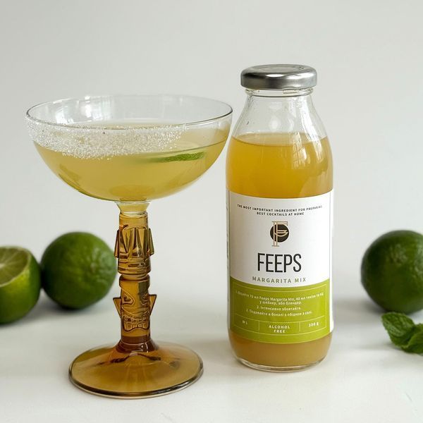 Безалкогольный микс Feeps Margarita & Daiquiri Mix, 300 мл cr0010 фото
