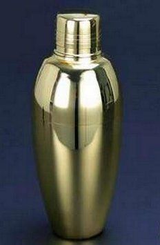Шейкер Европейский, округлый, золотого цвета, 500 мл, BarTrigger sh0102 фото