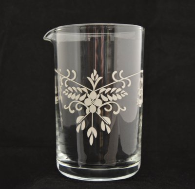 Змішувальний стакан з квітковим візерунком 550 мл mgb0036 фото