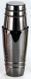 Шейкер бостон черного цвета, форма джулеп, Real quality, 750/550 мл, Bar Trigger sh0118 фото