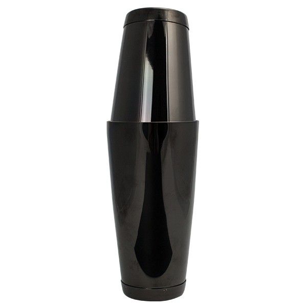 Шейкер Бостон, черного цвета с утяжелителем, Real quality, 750/550 мл, BarTrigger sh0069 фото