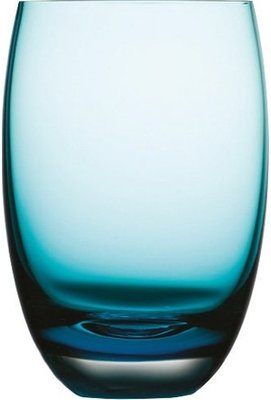 Стакан голубо-бирюзового цвета 400 мл "Colored O" 12925T фото