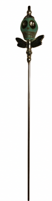 Шпажка коктейльна металева 12.5 см (бірюзовий череп), Bar Trigger afc312 фото