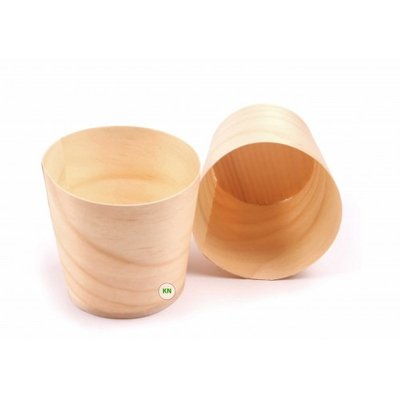 Бамбукова склянка, 4,5*6*6 см op011 фото