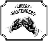 Марка съедобная для коктейля "Cheers barteners", 3х3,5 см, (10шт) Est004 фото