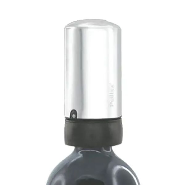 Вакуумна пробка, Wine Saver, срібного кольору, Pulltex 109-522 фото
