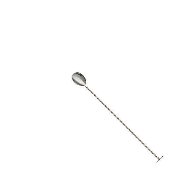 Барная ложка с мадлером, 30см, сталь, BarFly m37018 фото