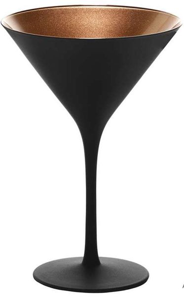 Бокал для мартини черный/бронза 240 мл, Olympic 109-1409425 фото