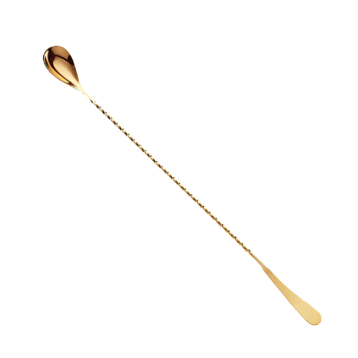 Барна ложка пелюстка, 33.5 см, золотого кольору, BarFly m37010GD фото