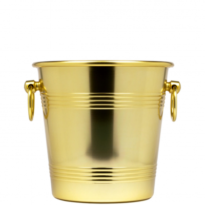 Кулер для ігристого вина золотого кольору 4,5 л ot109 фото