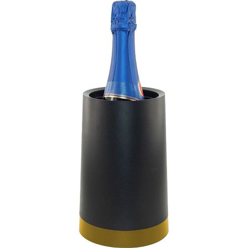 Кулер пластиковий чорний для охолодження вина. Pulltex ot463 фото