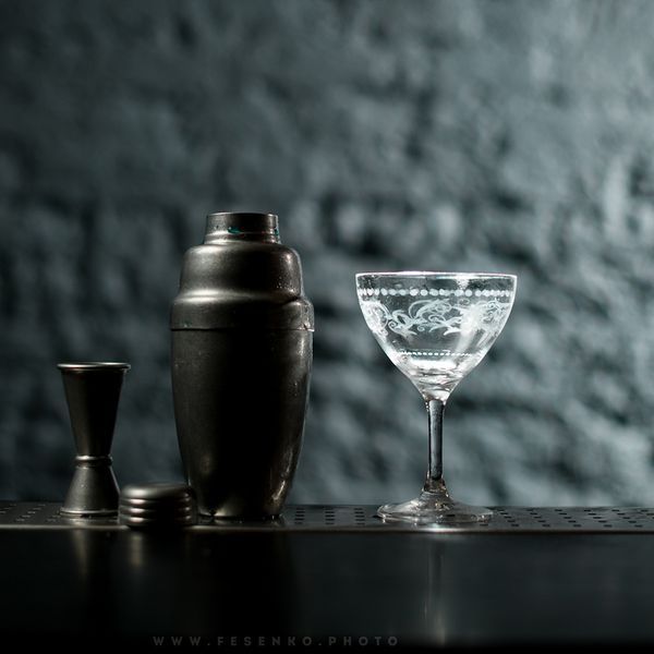 Коктейльный бокал Martini Saucer Dots, 250 мл, Classic Cocktails Vintage Rona 651508925 фото