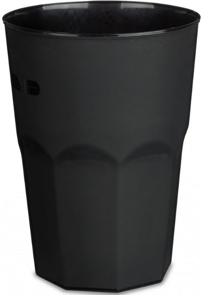Склянка ІНІЙ чорного кольору, 300 мл op022 фото