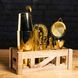 Набір для коктейлю (12 предметів) золотого кольору Бостон з обтяжувачем BarTrigger a145 фото 3