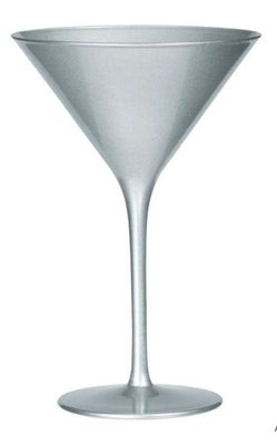 Бокал для мартини серебрянный 240 мл, Olympic 109-1402025 фото