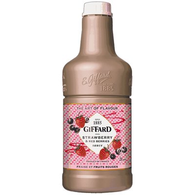 Соус "Giffard" Клубника с красными ягодами (Strawberry and Red Berries) 2 л 202196 фото