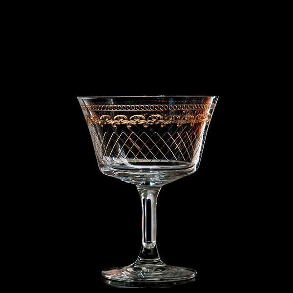 Коктейльний келих Fizz Gold, 200 мл, Design 1910, Urban Bar UB800-2G фото