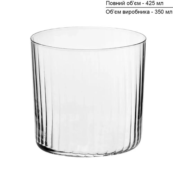 Склянка DOF 350 мл (реальний об'єм 425 мл), Mixology 5900345904979 фото