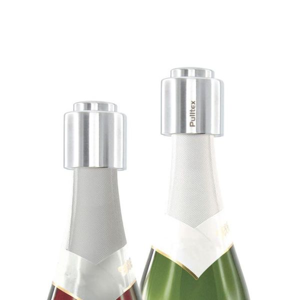Металлическая пробка для игристых вин, Inox. Champagne Stopper, серебряного цвета, Pulltex 119-942 фото