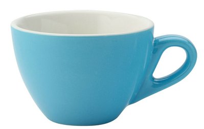 Чашка Майті блакитна, 350 мл, 111х77 мм, матеріал Кераміка Utopia CT8083 фото
