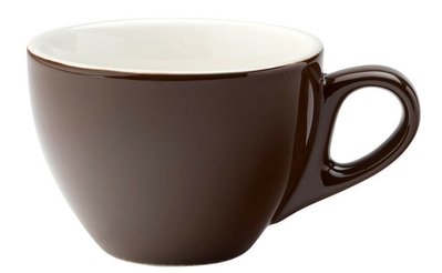 Чашка Майті коричнева, 350 мл, 111х77 мм, матеріал Кераміка Utopia CT8126 фото