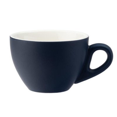 Чашка для флетвайт темно-синій мат, 160 мл, 86 x 62 мм, матеріал Кераміка Utopia СТ9403 фото