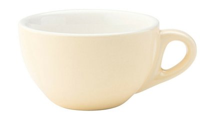Чашка для капучино кремовая, 180мл, 94х55мм, материал Керамика Utopia CT8146 фото