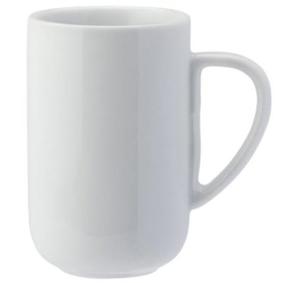 Чашка для фільтр-кави біла, 320 мл, 73 х 118 мм, матеріал Кераміка Utopia СТ9442 фото