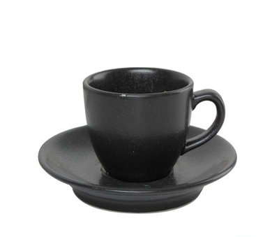 Чашка кофейная с блюдцем 80 мм, Seasons Black 213-212109.BL фото